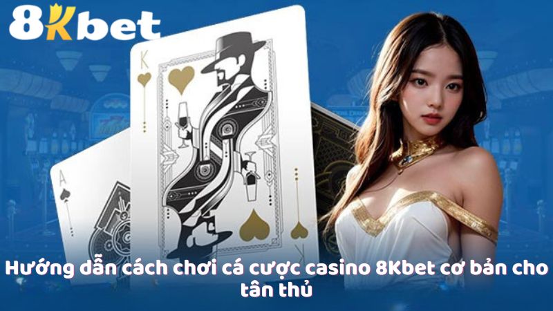 Hướng dẫn cách chơi cá cược casino 8Kbet cơ bản cho tân thủ